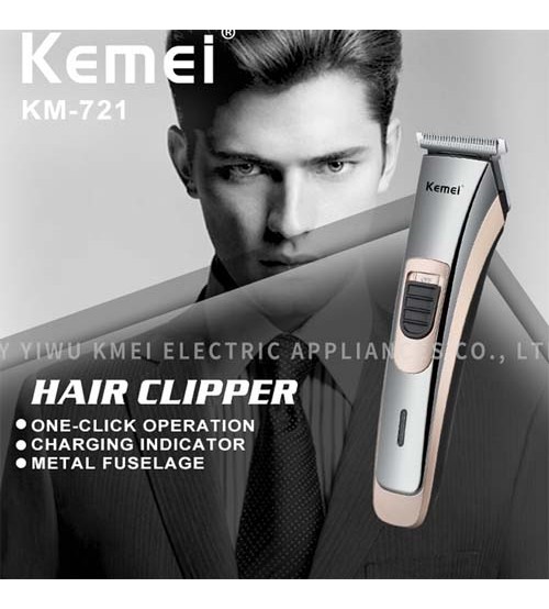 Kemei Cordless Mens Hair Clipper KM-721 Multifunctional